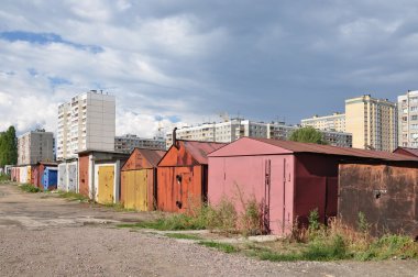 Garages. clipart