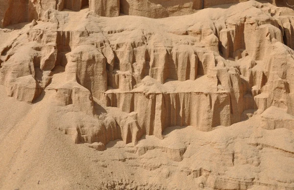 stock image Background of quartz sand, the river bank.