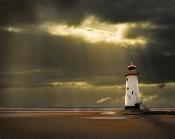 Світлові маяк — стокове фото