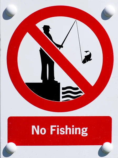 No fishing — Stock Photo, Image