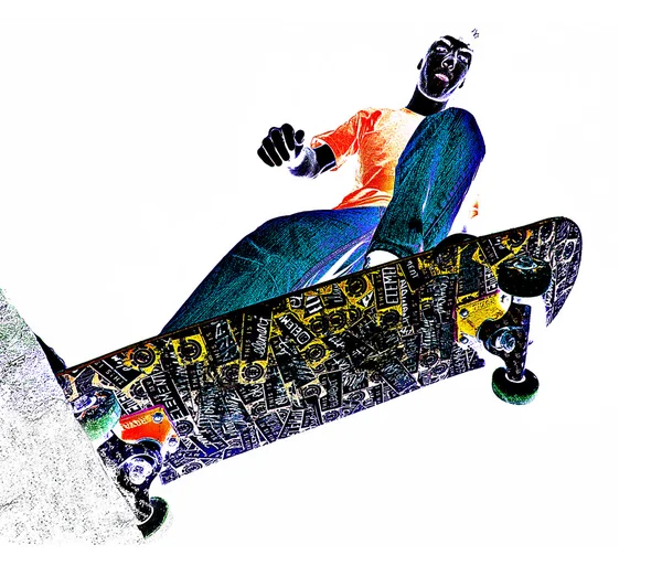 Скейтбординг — стокове фото