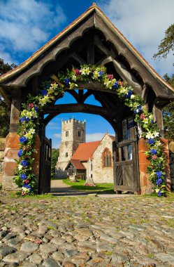 Wedding entrance clipart