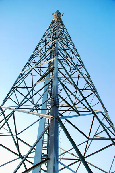 Torre de radio, base móvil —  Fotos de Stock