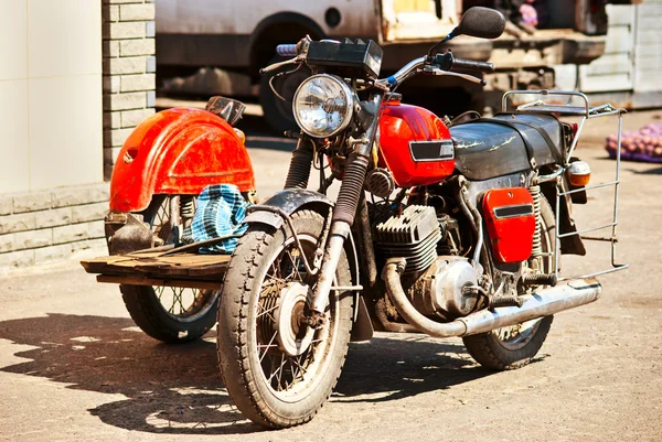 Советский морцикл — стоковое фото