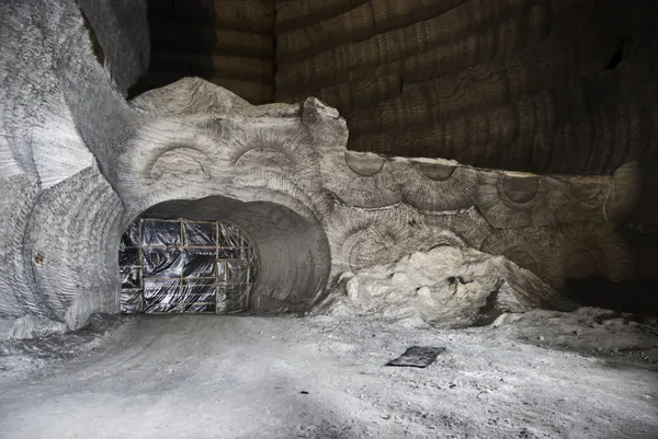 Соляная шахта — стоковое фото