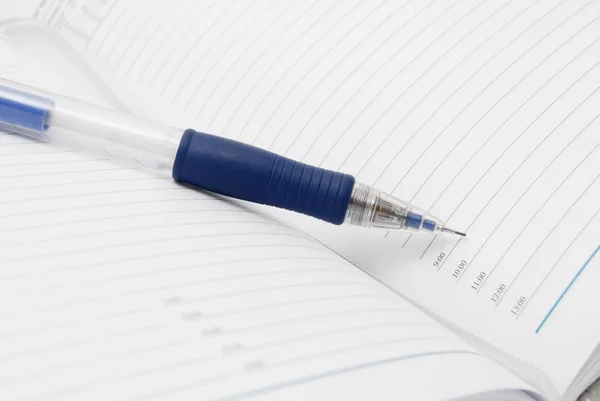 stock image Pencil with notebook