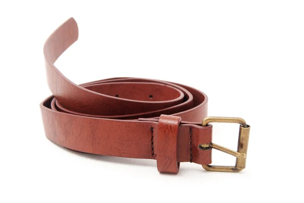 stock image Brown leather belt