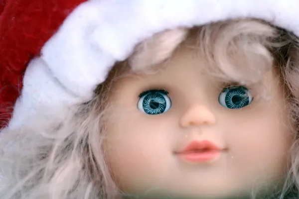 Рождественская кукла — стоковое фото
