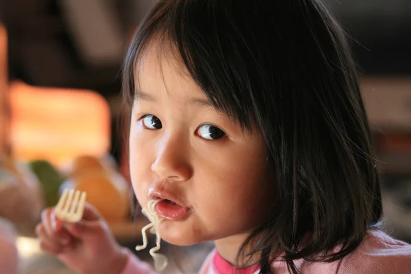 Crianças Comendo — Fotografia de Stock