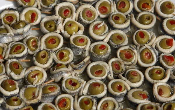 Olives prepared — Stockfoto