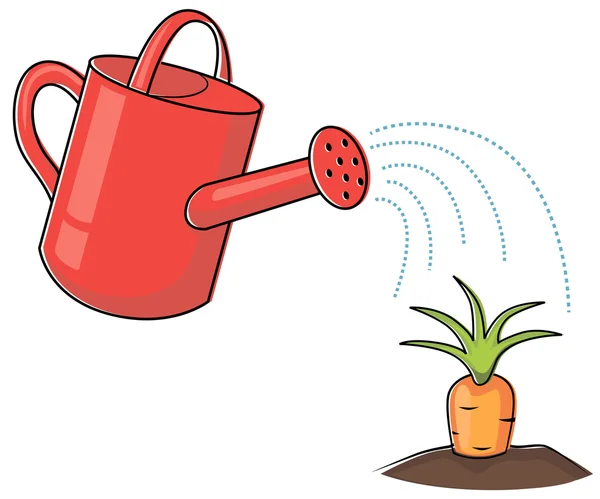 成長する植物 — ストックベクタ