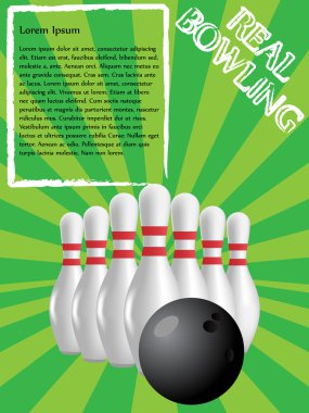 Bowling poster