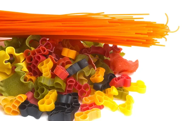 Gekleurde pasta 's — Stockfoto