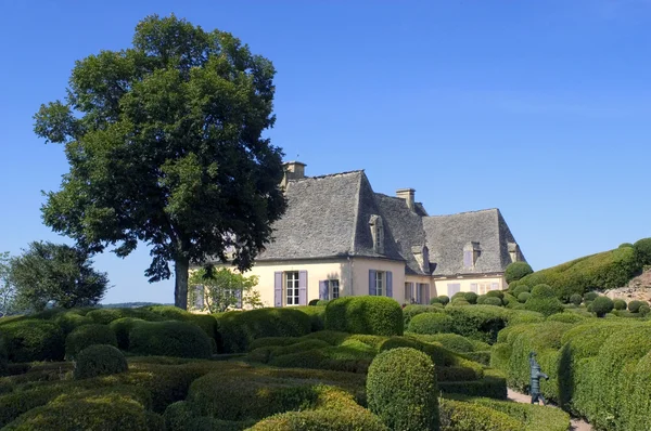 Замок і сади Marqueyssac — стокове фото