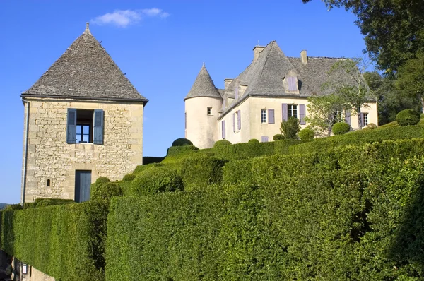 Schloss und Gärten von Marqueyssac — Stockfoto