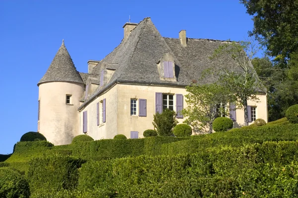 Schloss und Gärten von Marqueyssac — Stockfoto