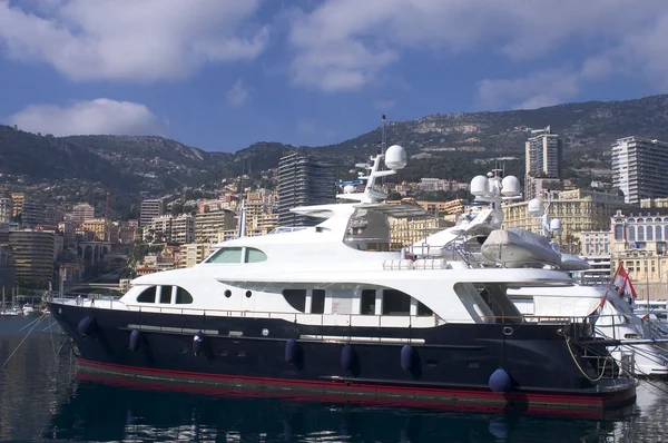 Yachts dans le port de Monaco — Photo