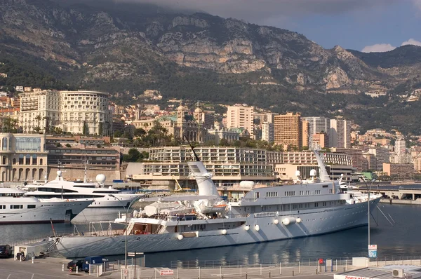 stock image Yachts in Monaco Harbour