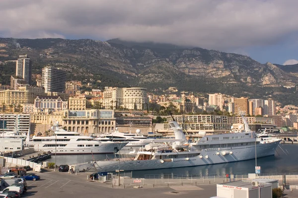 stock image Yachts in Monaco Harbour