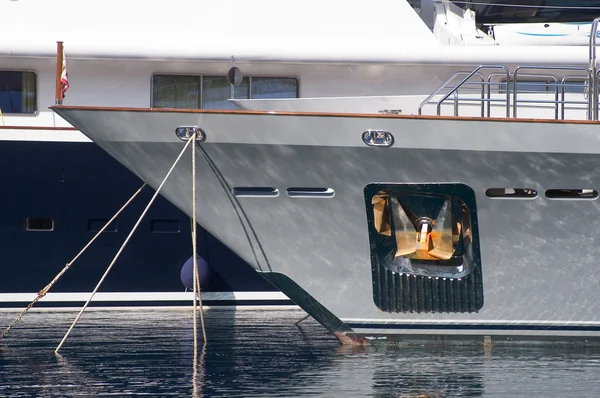 Яхти в гавані Монако — стокове фото