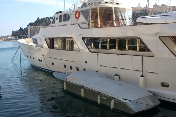 Яхты гавани Монако — стоковое фото