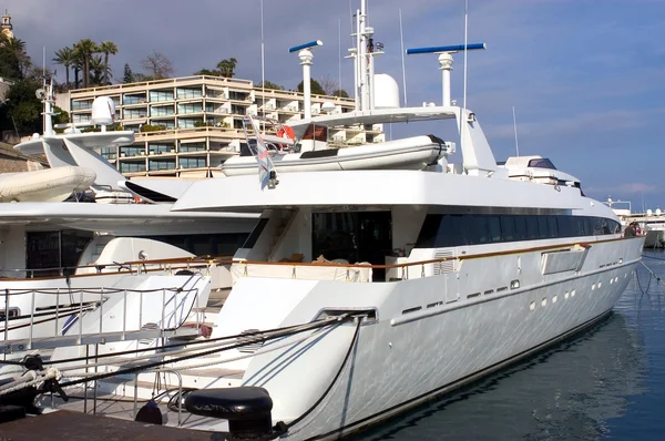 Yachts in Monaco Harbour — Stock Photo, Image