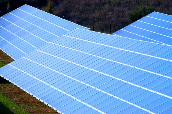 태양광 발전소 — 스톡 사진