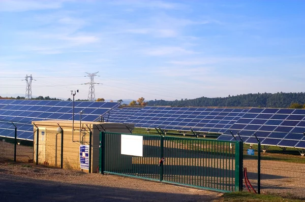 Photovoltaikanlage — Stockfoto