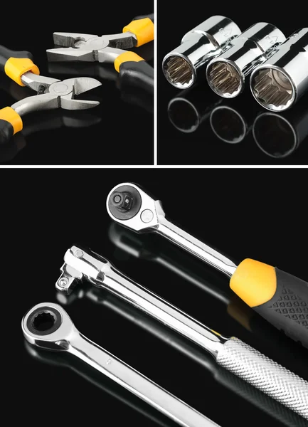 Tools collage — Stock Photo, Image