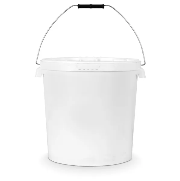 White bucket — Stock Photo, Image
