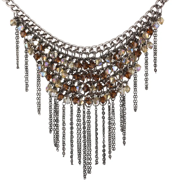 Beaded necklace — Stock Photo, Image