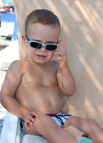 Young beach boy — Stock Photo, Image