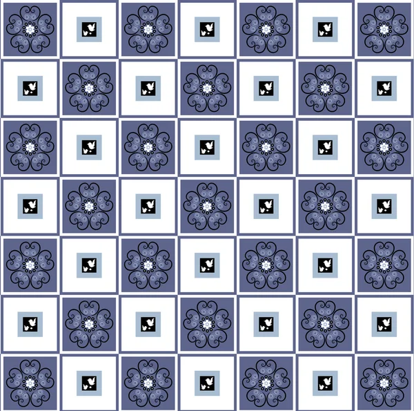 Texture carrée sans couture — Image vectorielle