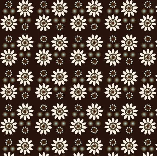 Texture sans couture fleur — Image vectorielle