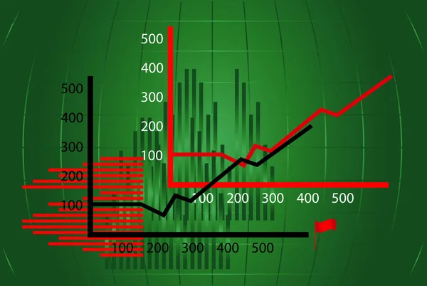 Gráfico e diagrama —  Vetores de Stock
