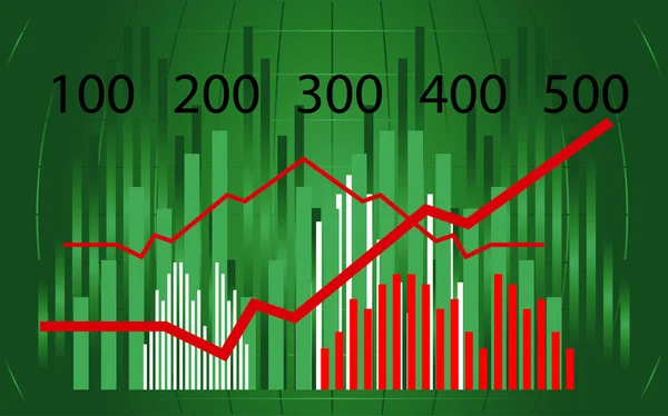 Gráfico e diagrama —  Vetores de Stock