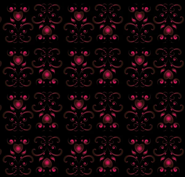 Patroon met bloem naadloze textuur — Stockvector