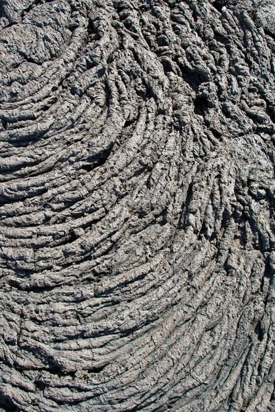 Fluxo vulcânico frio em detalhe — Fotografia de Stock