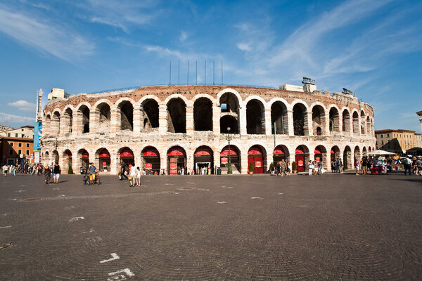 Famous arena in Verona