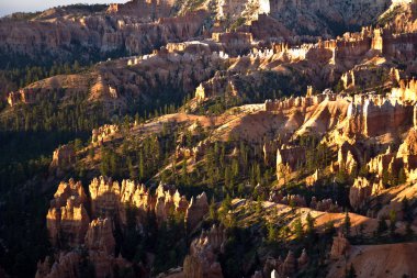 güzel manzara muhteşem taş forma ile bryce canyon