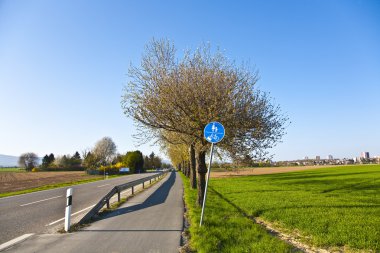 lane ile Street yeni gelişen ağaç