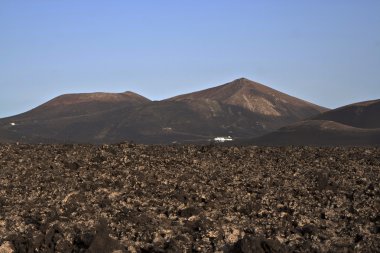 milli park timanfaya volkanik manzara