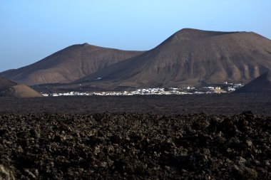 milli park timanfaya volkanik manzara