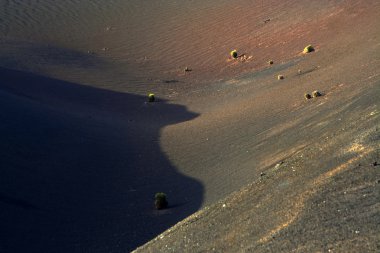 milli park timanfaya volkanik manzara