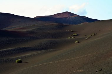 milli park timanfaya volkanik manzara