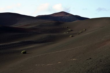 milli park timanfaya volkanik manzara