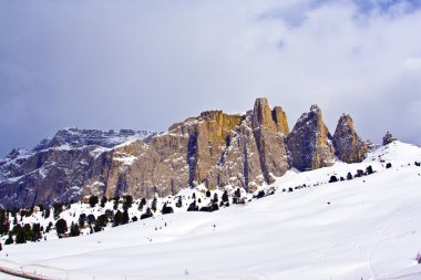 Dolomit dağlar, sella pass