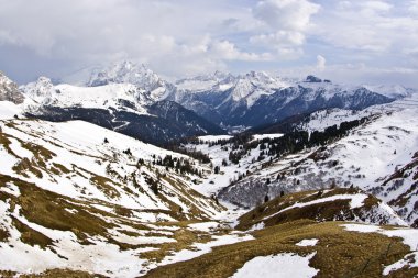 Dolomit dağlar, sella pass