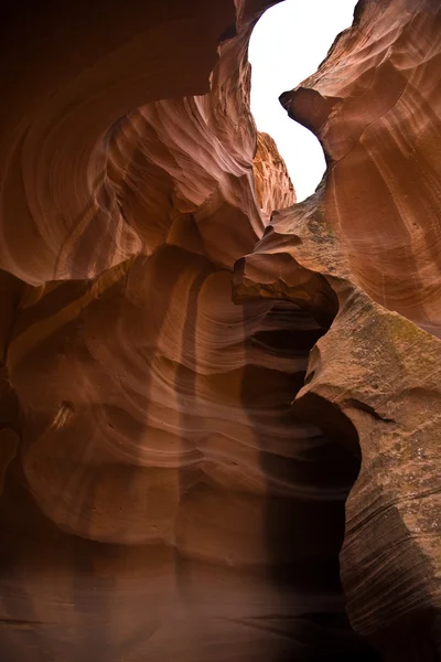 Antelopes Canyon vicino a pagina, il canyon di fessura famoso in tutto il mondo — Foto Stock