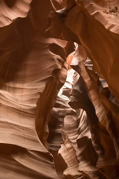 Antiloper canyon nära sida, i världen kända slot canyon — Stockfoto